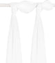 Jollein tissu multi hydrophile basic 115x115cm - blanc - 2 pièces
