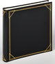 Walther mx-200-b standard - album classique - format 30 x 30 cm - 100 pages blanches - noir