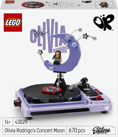 Kit de construction Le concert de la musique de lune d'Olivia Rodrigo éditions Lego pour enfants et adolescents - 43029