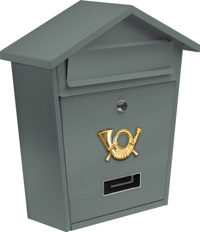 Boîte aux lettres Vorel graphite avec 2 clés - 370x320x105 mm