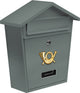 Boîte aux lettres Vorel graphite avec 2 clés - 370x320x105 mm