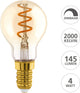 Lampe LED Eglo - e14 - ø 4,5 cm - p45 - ambre - 2000k - dimmable