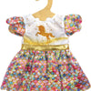 Robe de poupée Unicorn Goldy, 35-45 cm