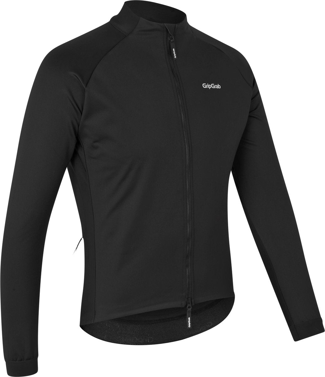 Gripgrab - pacr veste de cyclisme d'hiver coupe-vent veste d'hiver de cyclisme veste thermo softshell - noir - homme - taille xxl