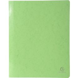 Chemises à fixation rapide exacompta 380805b a4 vert