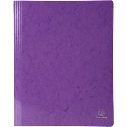 Chemises à fixation rapide exacompta 380812b a4 violet