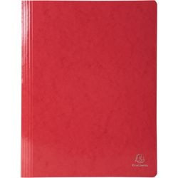 Chemises à fixation rapide exacompta 380803b a4 rouge