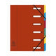 Chemises à dos extensible exacompta 55065e rouge a4