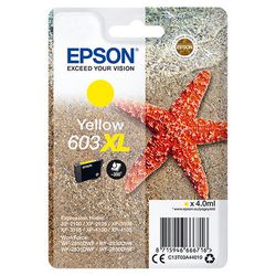 Cartouche d'encre epson 603xl originale c13t03a44010 jaune