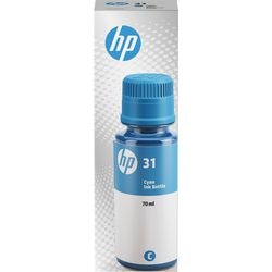 Recharge d'encre hp 31 originale 1vu26ae cyan