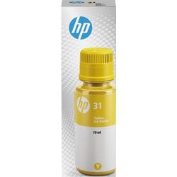 Recharge d'encre hp 31 originale 1vu28ae jaune