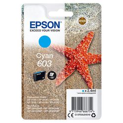 Cartouche d'encre epson 603 originale c13t03u24010 cyan
