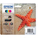 Cartouche d'encre Epson 603XL originale C13T03A64010 noir 3 couleurs 4 pièces