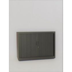 Armoire à portes roulantes chs7380 anthracite 80 x 45 x 73 cm