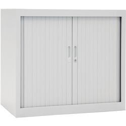 Armoire à portes roulantes chs7380 gris 80 x 45 x 73 cm