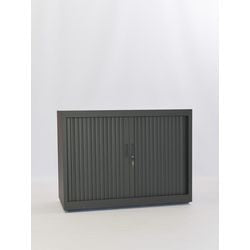 Armoire à portes roulantes chs7380 noir 80 x 45 x 73 cm