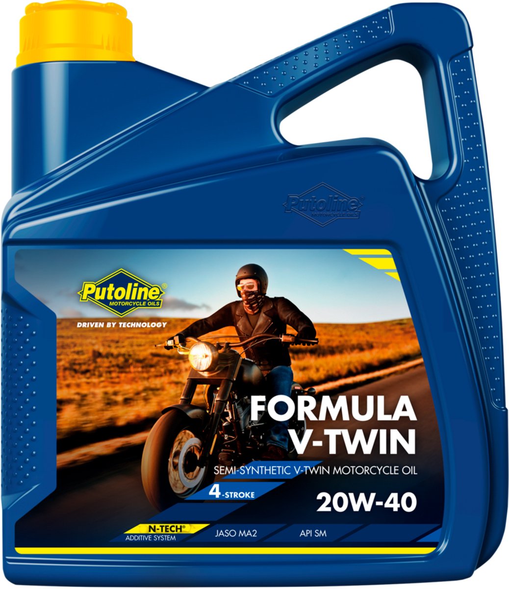Putoline formule v-twin 20w40 huile 4t 4 litres