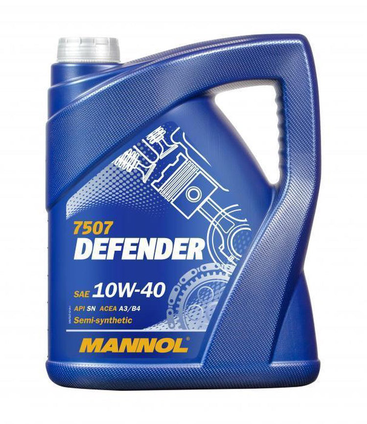 Défenseur de Mannol | 10w40 | huile moteur semi-synthétique | 5 litres | le géant pétrolier