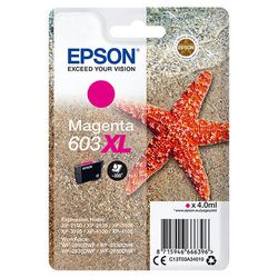 Cartouche d'encre epson 603xl originale c13t03a34010 magenta