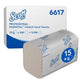 Serviettes Scott Essential 1 couche blanc
