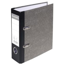 Ordner exacompta a5 70 mm carton, pp gris 2 anneaux 53210e 10 pièces