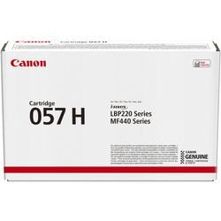 Cartouche de toner canon 057h originale noire