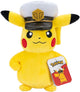 Pokémon Jazwares - peluche 20cm - capitaine pikachu