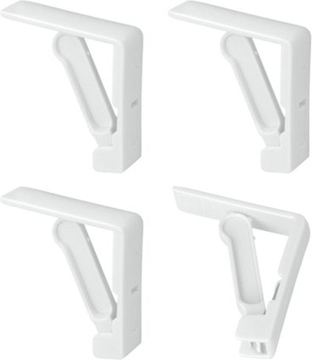 Pinces à nappe Metaltex - lot de 4 - plastique
