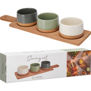 Ensemble de service de 4 pièces | 2 pièces