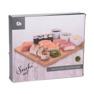 Abi Sushiset Bamboo Porcelaine 4 pièces