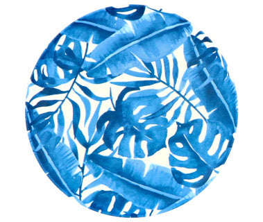 Plaque mélamine Ø25 cm 4 assorti