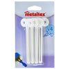 Keytes tube metaltex metaltex 4 pièces blanches