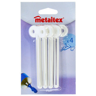 Keytes tube metaltex metaltex 4 pièces blanches