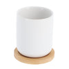 Bredemeijer Theemok Umea 200ml blanc et coaster ensemble 2