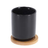 Bredemeijer Theemok Umea 200 ml en noir et coaster 2