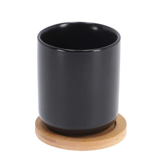 Bredemeijer Theemok Umea 200 ml en noir et coaster 2