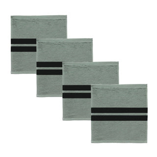 Ddddd torchon 3 pièces vert 30x30cm 100% coton | 4 pièces