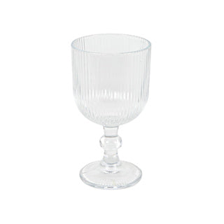 Verre à vin lignes verre 370ml 16,4cm | 6 pièces