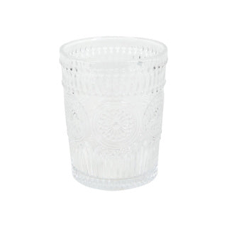 Verre à boire relief 'soleil' 300ml 10cm | 6 pièces