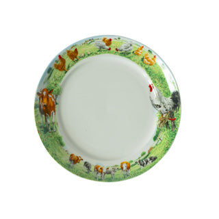 Wiebe van der zee plaque 21 cm poulet vache wiebe