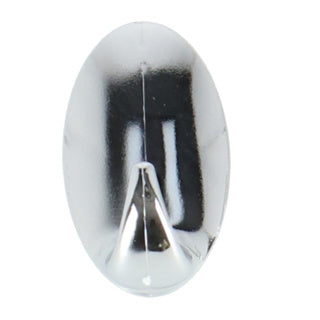 Metaltex Adhesive crochets 4 morceaux d'ovale chromé