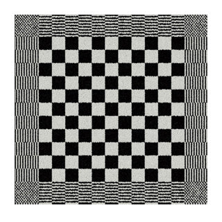 DDDDD Barbelle de serviette de cuisine 50x55 noir