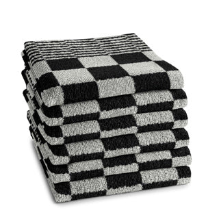 DDDDD Barbelle de serviette de cuisine 50x55 noir