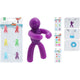 Marqueurs de verre PVC et Silicone 3 Assorti