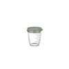 Tasse de mesure de verre 500 ml avec un sage nordique de couvercle