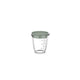 Tasse de mesure de verre 500 ml avec un sage nordique de couvercle