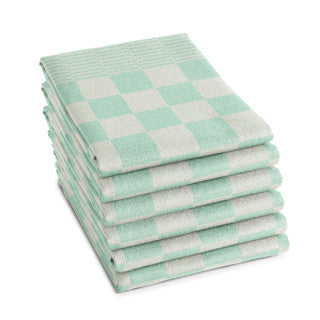 Barbelle de torchon DDDDD 65x65 vert pastel