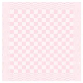 Ddddd torchon barbecue 65x65 rose pastel | 6 pièces