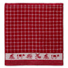 Ddddd Kitchen Tissu néerlandais 50 x 55 rouge