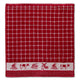 Ddddd Kitchen Tissu néerlandais 50 x 55 rouge